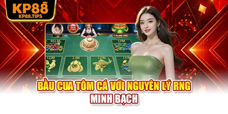 Bầu cua tôm cá với nguyên lý RNG minh bạch