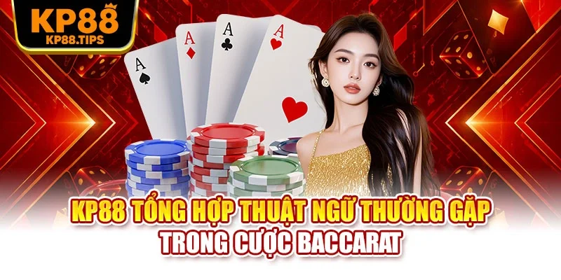 KP88 tổng hợp thuật ngữ thường gặp trong cược Baccarat