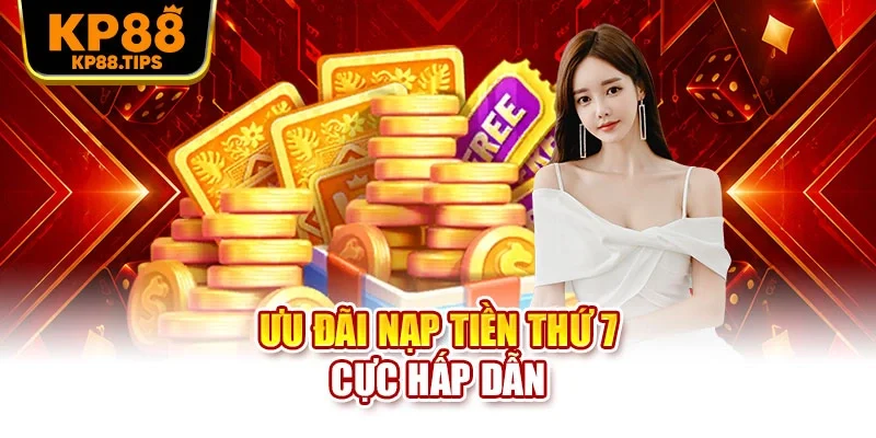 Ưu đãi nạp tiền thứ 7 cực hấp dẫn